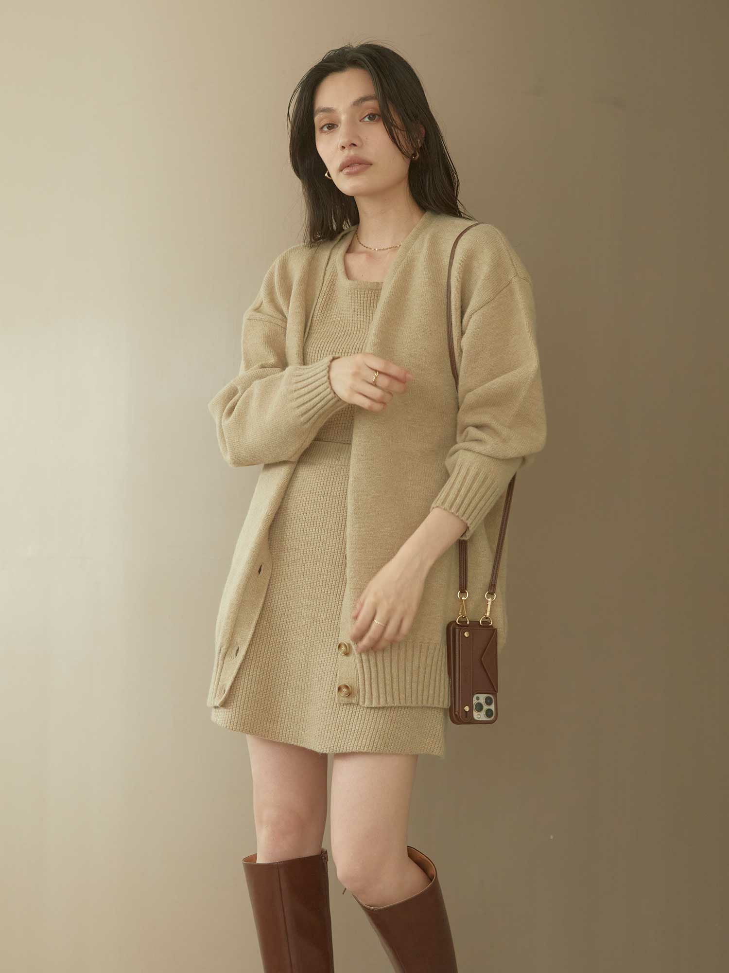 Betty over knit カーディガン | ACYM ONLINE SHOP