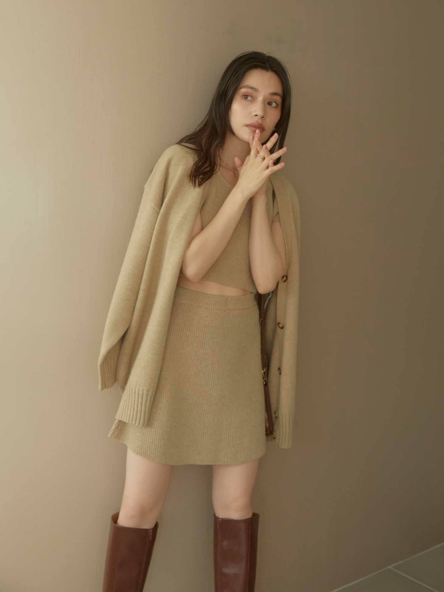 Betty over knit カーディガン | ACYM ONLINE SHOP