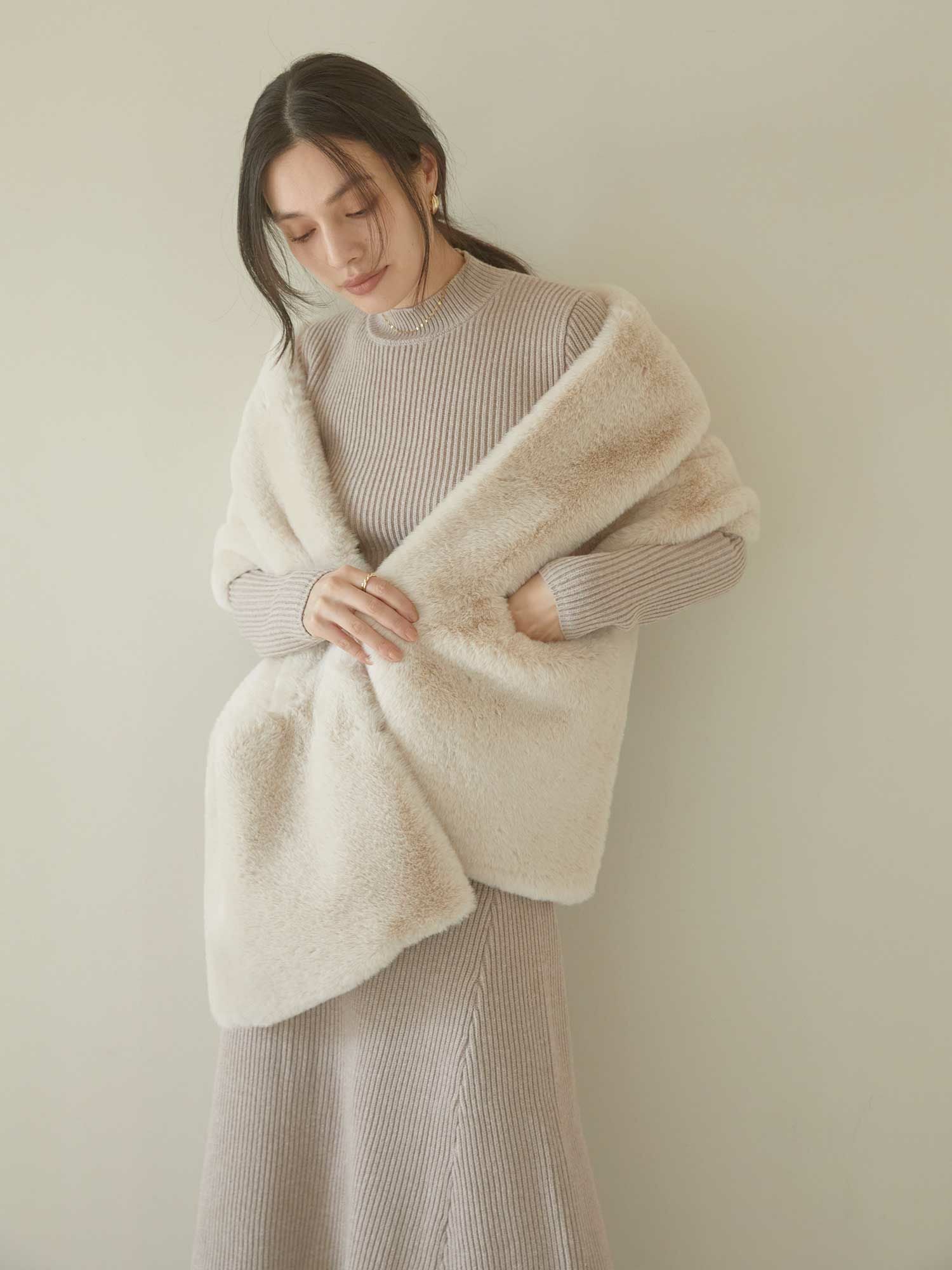 今季完売❤️ファーポケットストール❤️ Pocket fur ストール | ACYM ONLINE SHOP