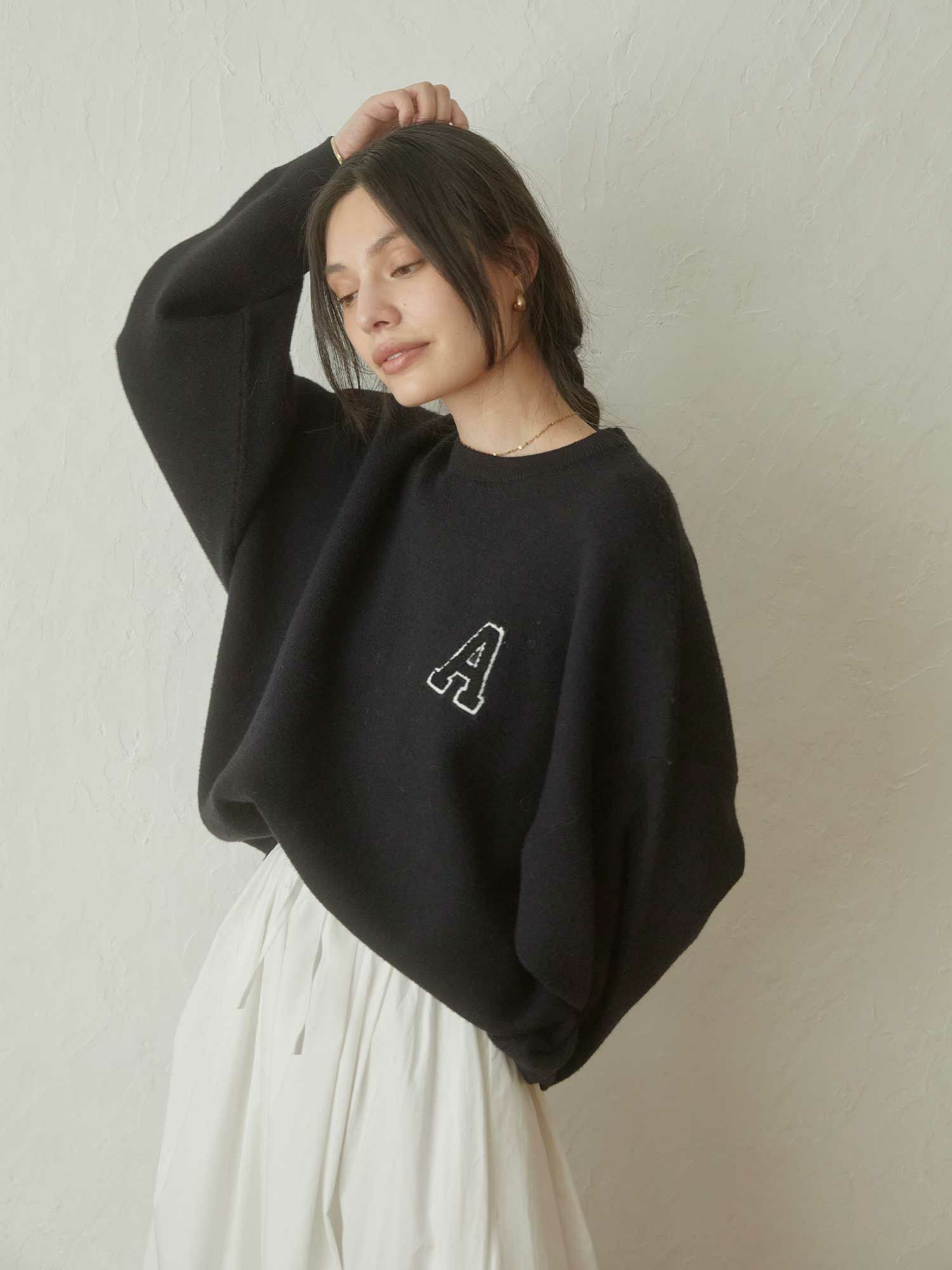 A logo sweat ニット | ACYM ONLINE SHOP