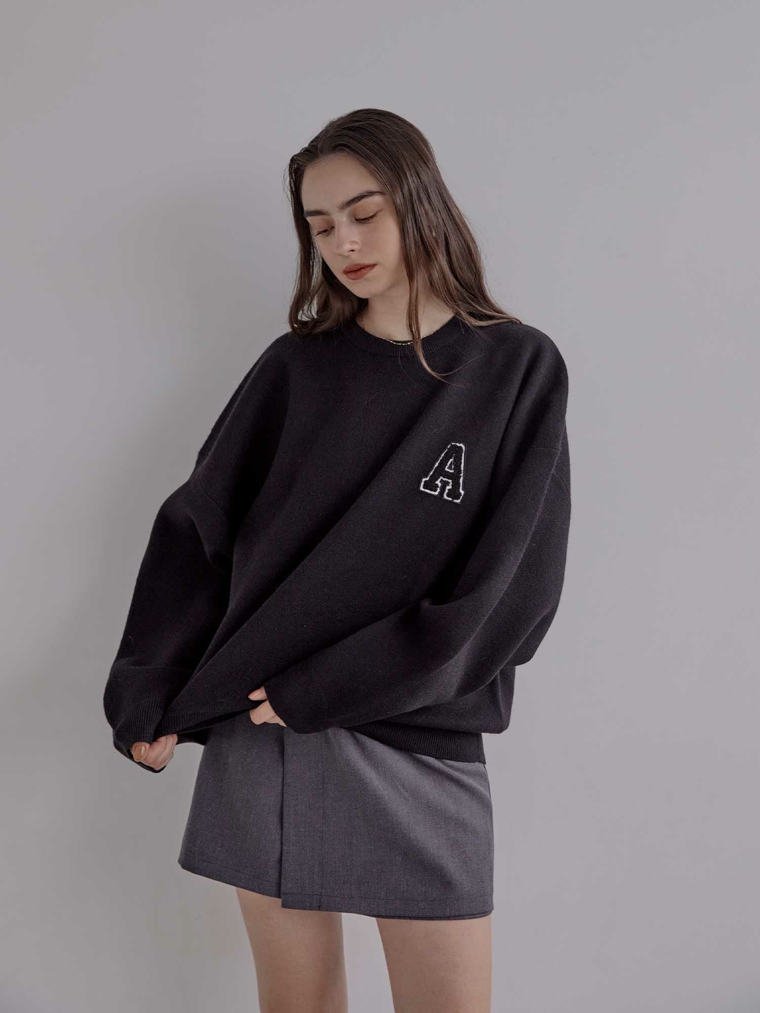 A logo sweat ニット | ACYM ONLINE SHOP