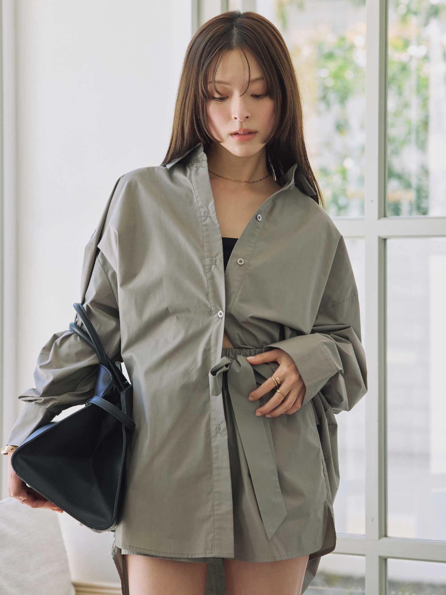 ACYM アシーム Bulky nosleeve トップス　ベージュ 楽天市場】アシームの通販