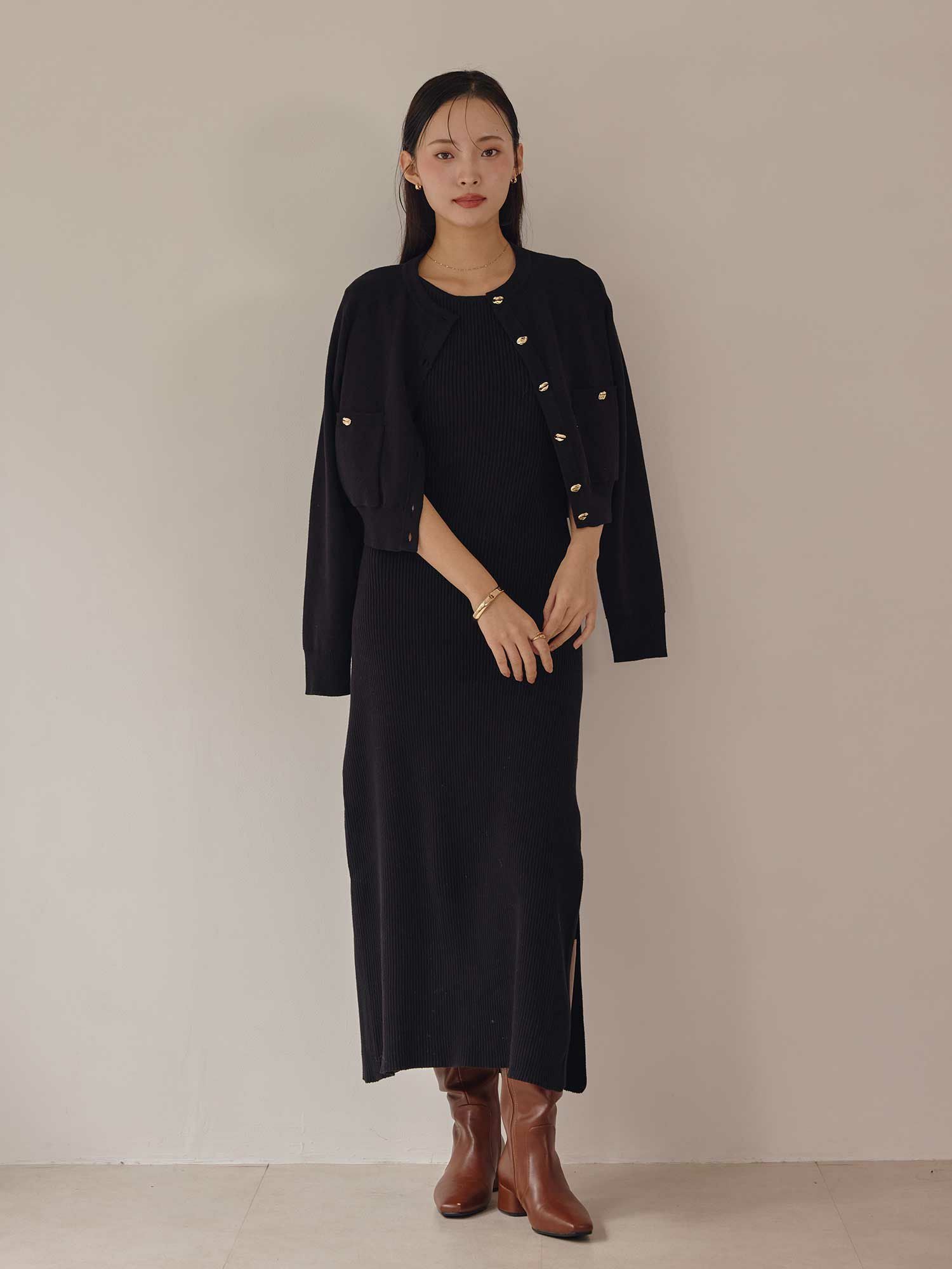 バックオープンタンクワンピース | ACYM ONLINE SHOP