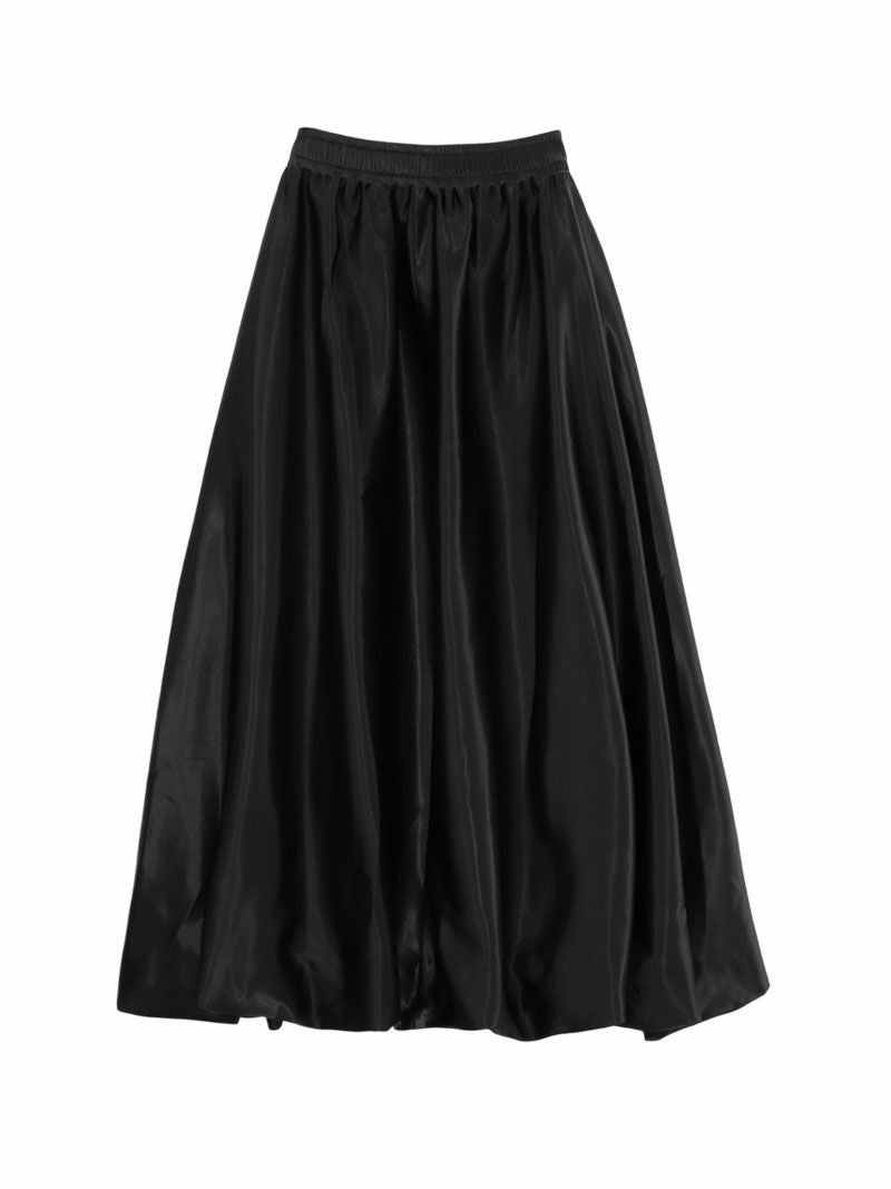 サテンバルーンロングスカート | ACYM ONLINE SHOP