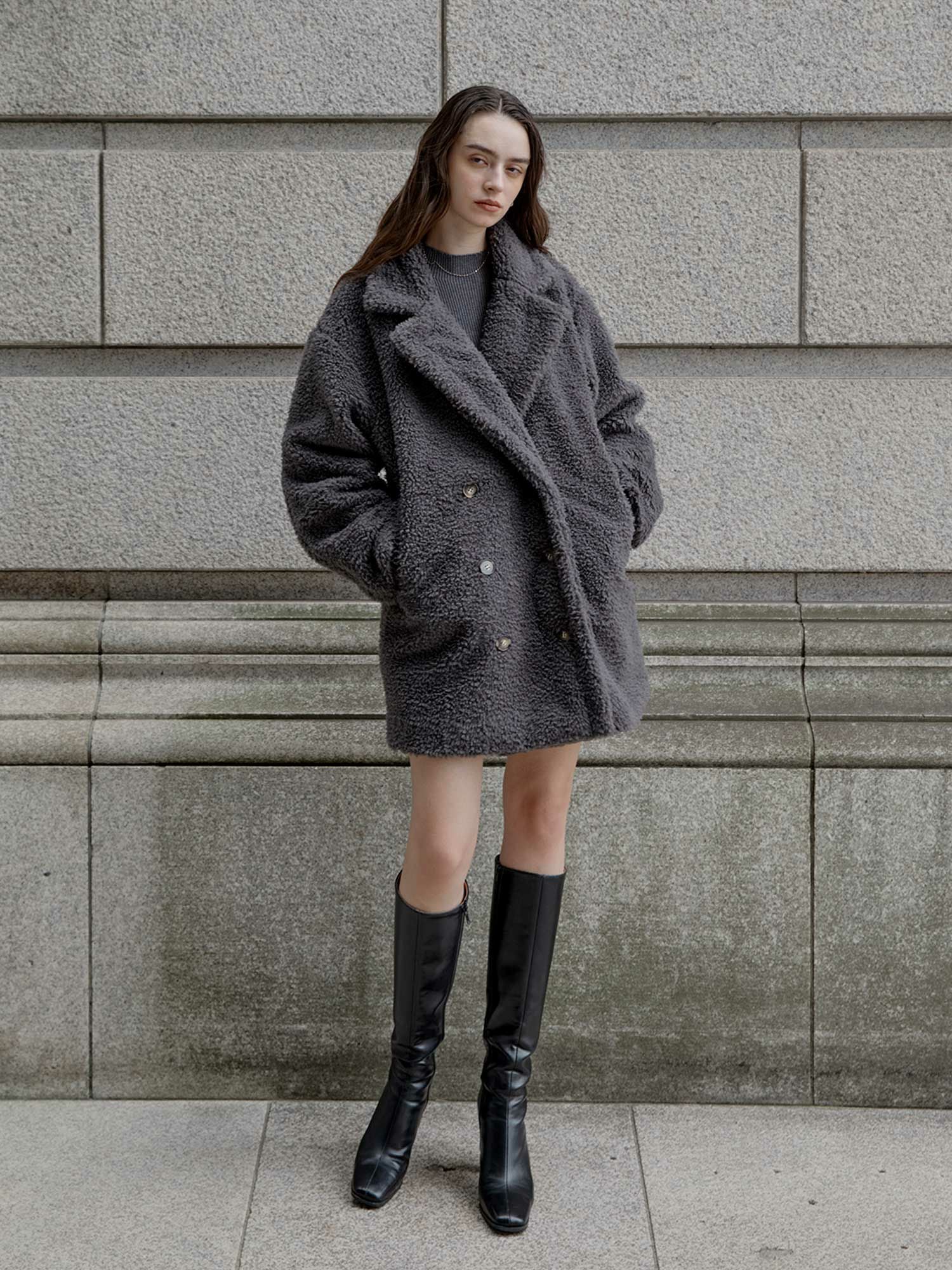 テディボアミドルコート | ACYM ONLINE SHOP テディボアミドルコート | ACYM ONLINE SHOP