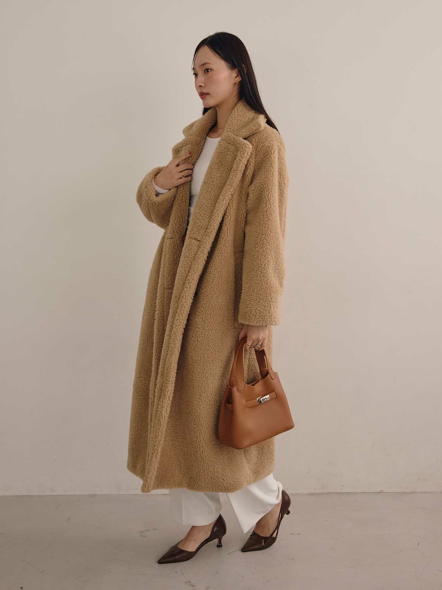 テディボアロングコート | ACYM ONLINE SHOP
