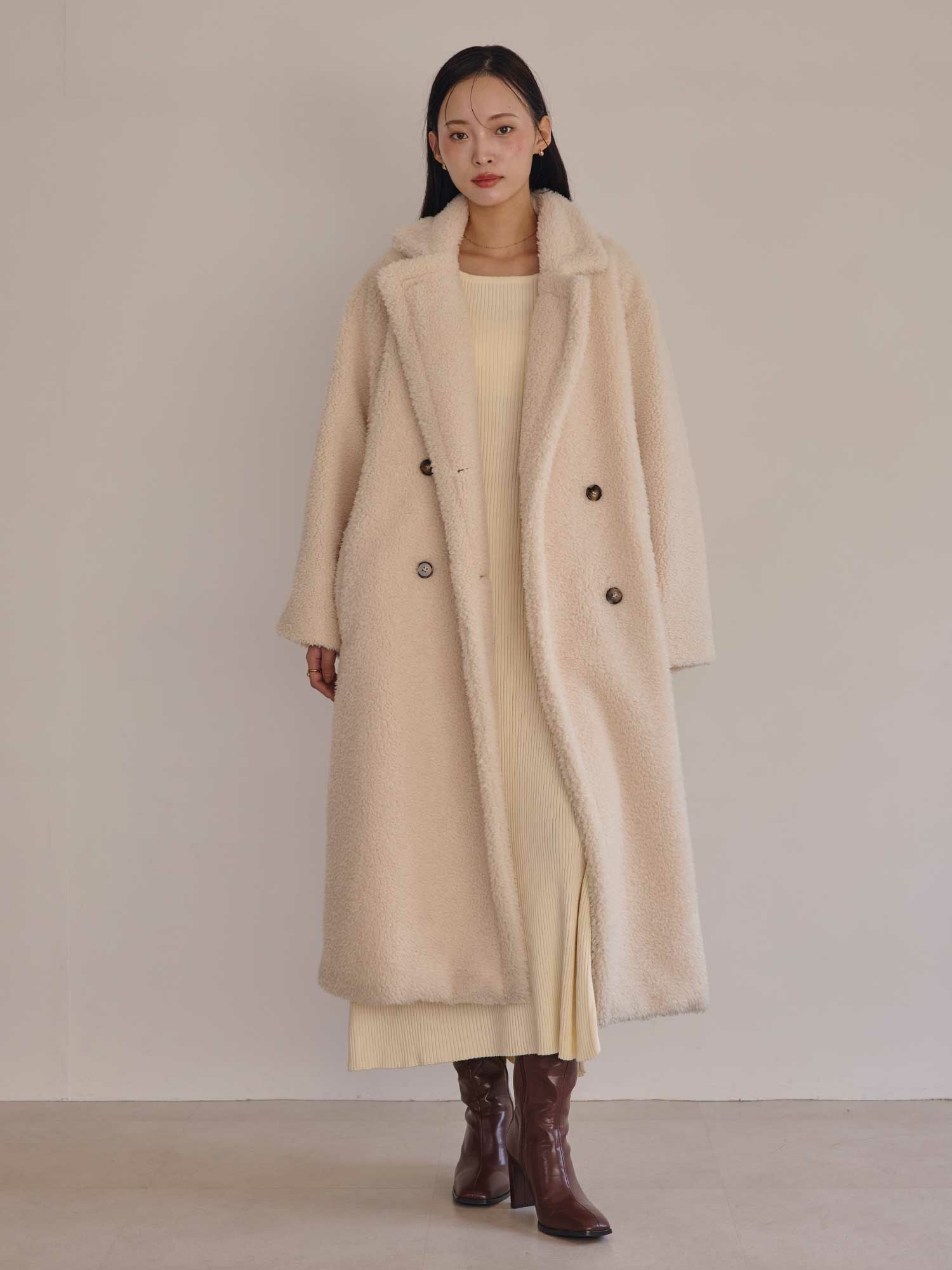 テディボアロングコート | ACYM ONLINE SHOP テディボアロングコート | ACYM ONLINE SHOP