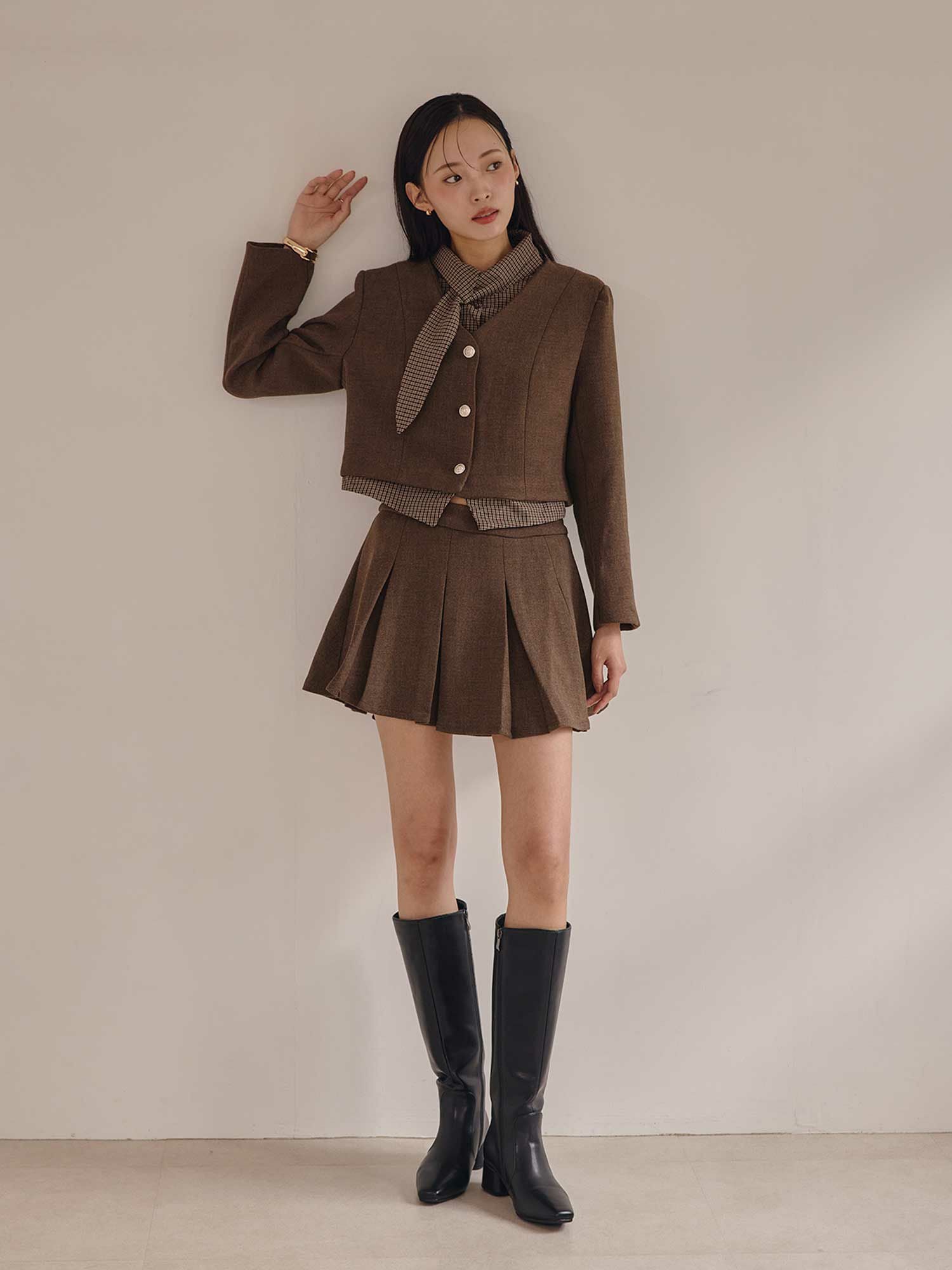 クラシカルチェックセットアップ | ACYM ONLINE SHOP