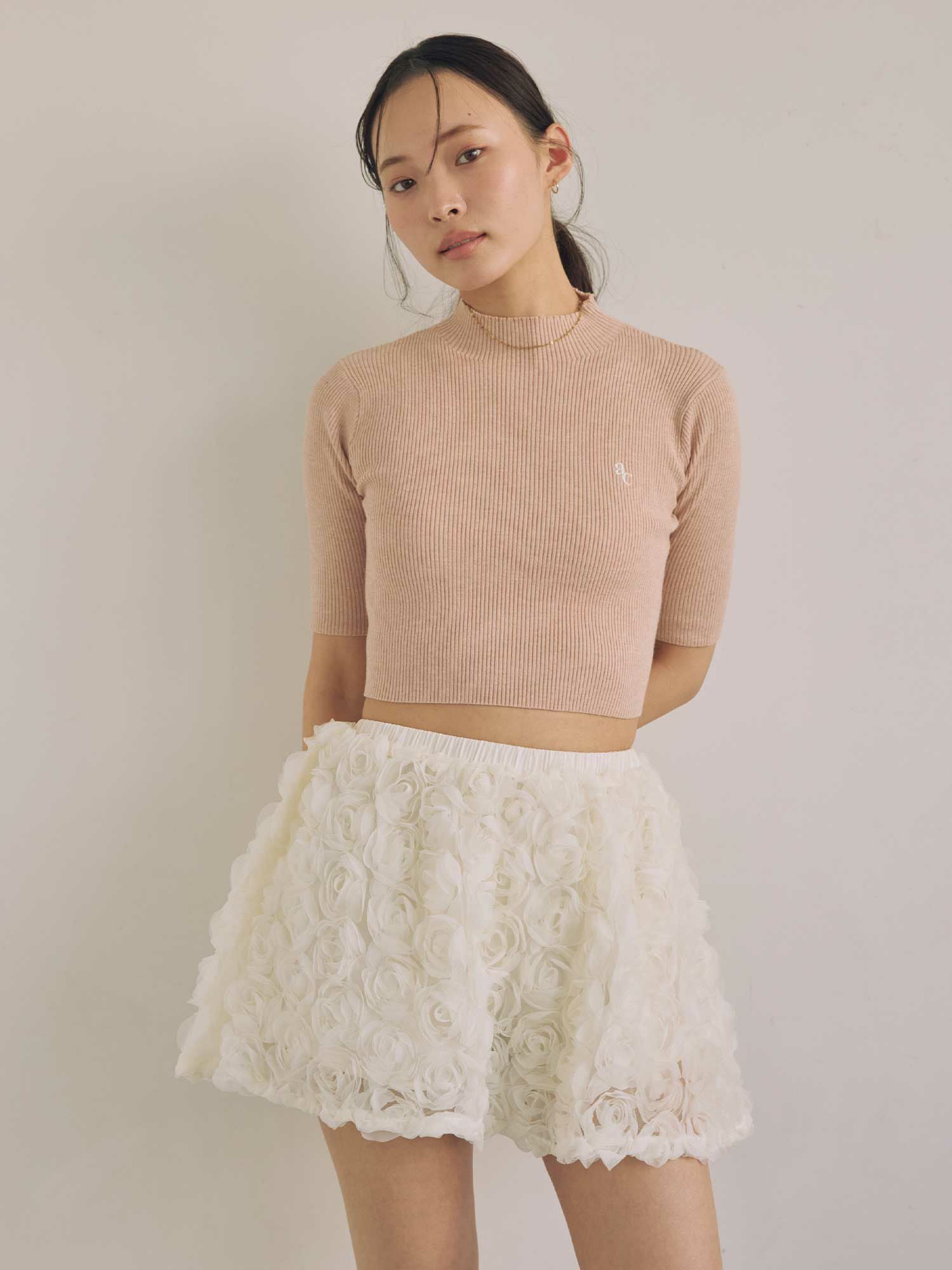 ハーフスリーブマシュマロニット | ACYM ONLINE SHOP