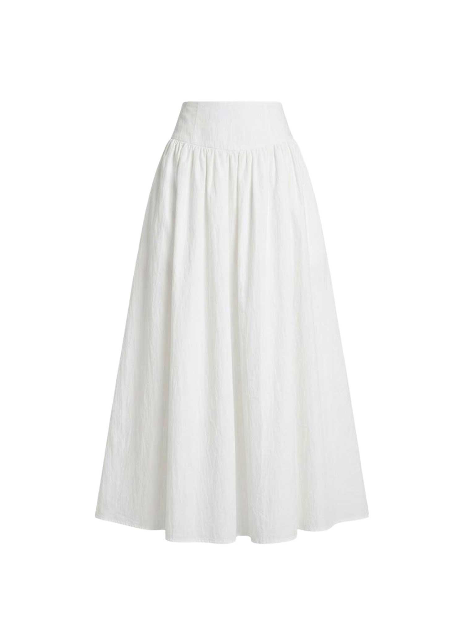 撥水コルセットフレアロングスカート | ACYM ONLINE SHOP