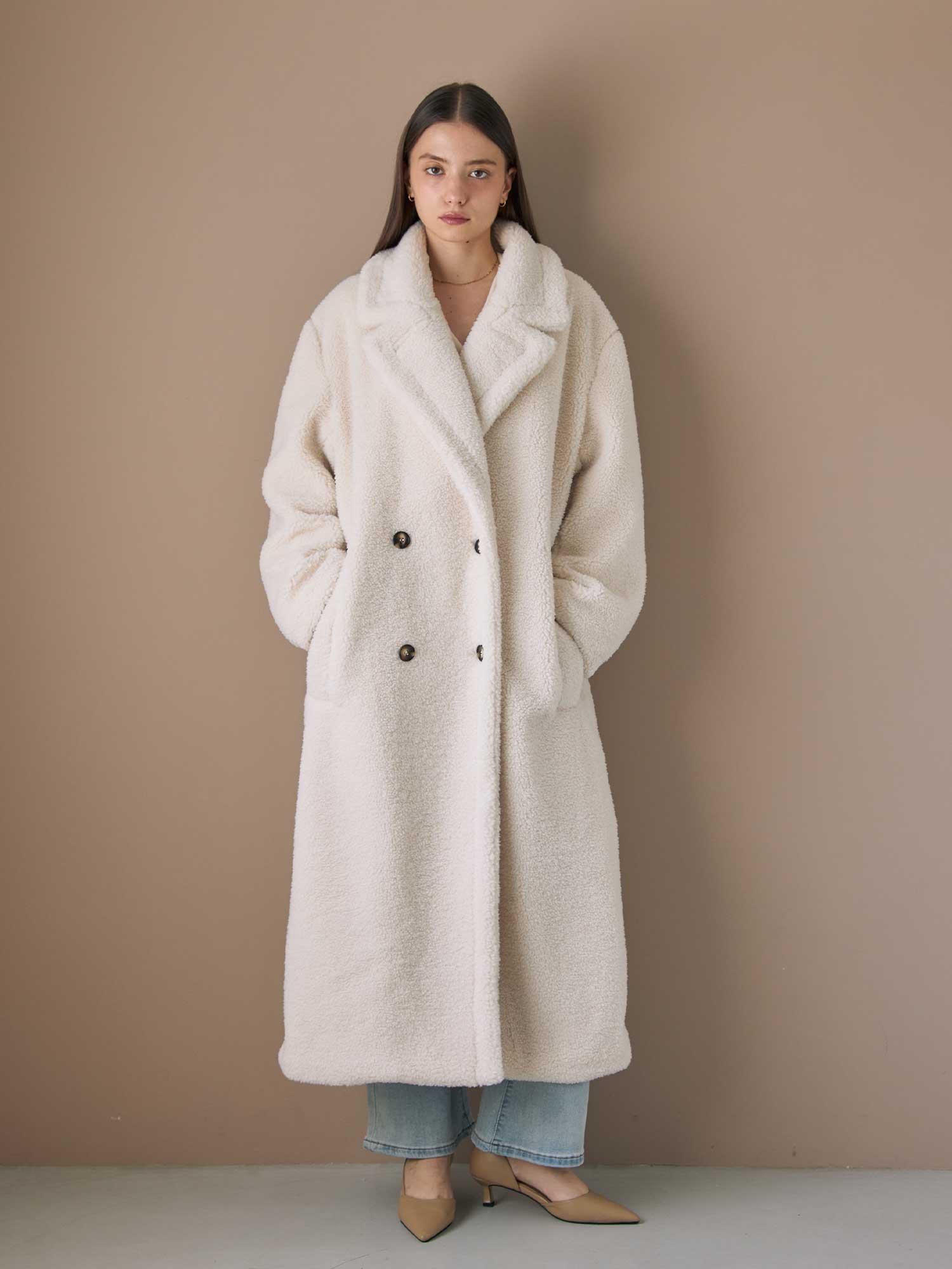 moACYMアシーム　Teddy boa long コート OUTER | ACYM ONLINE SHOP